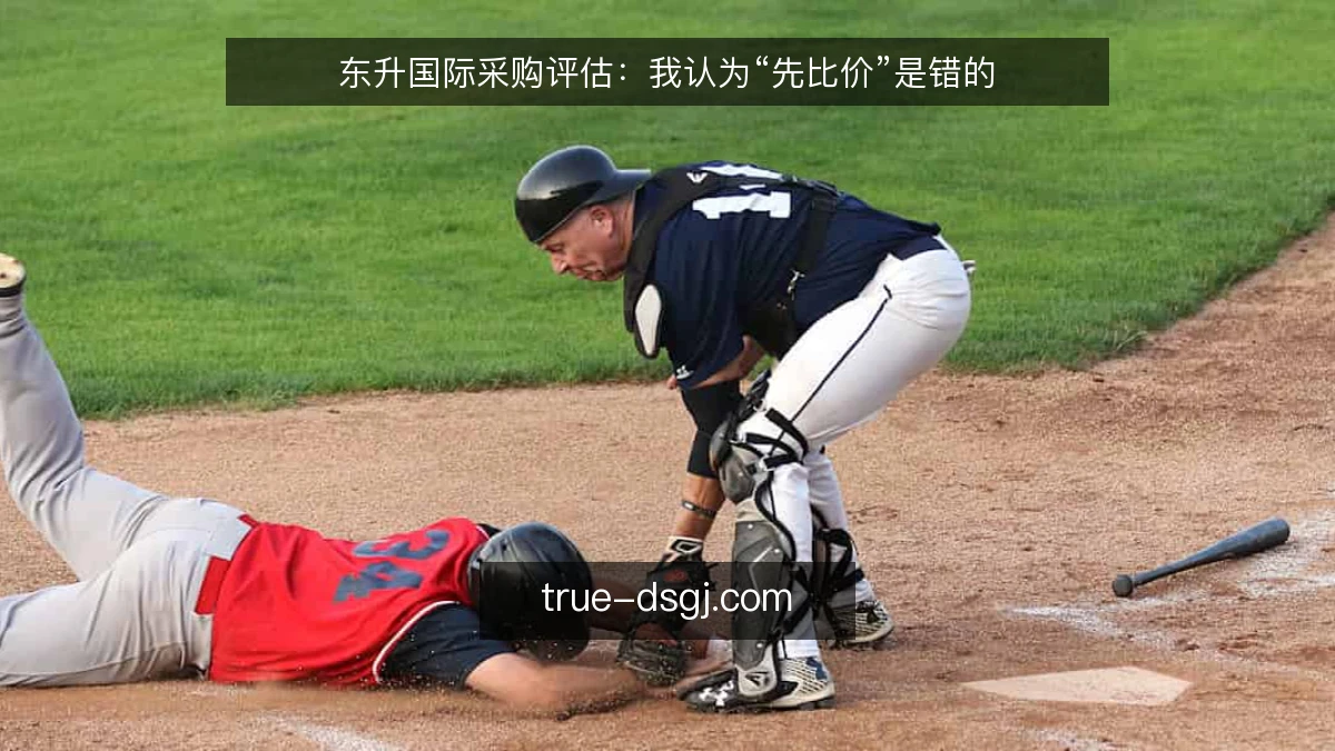东升国际采购评估：我认为“先比价”是错的