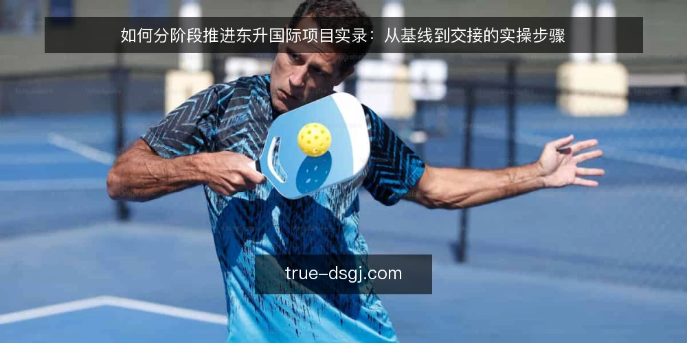 如何分阶段推进东升国际项目实录:从基线到交接的实操步骤 — 建立现状基线:明确范围与可验证条件 配图